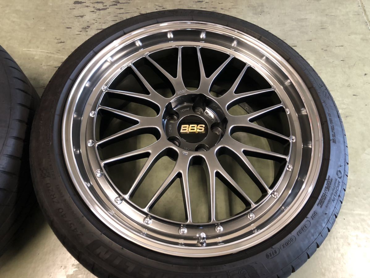 BBS LM 20インチ lm 中古 bbs 中古の通販 ホイール 20周年 アニバーサリー エディション 完売)GTR用 20インチSET チャンピオンシップエディション 鍛造 美品
