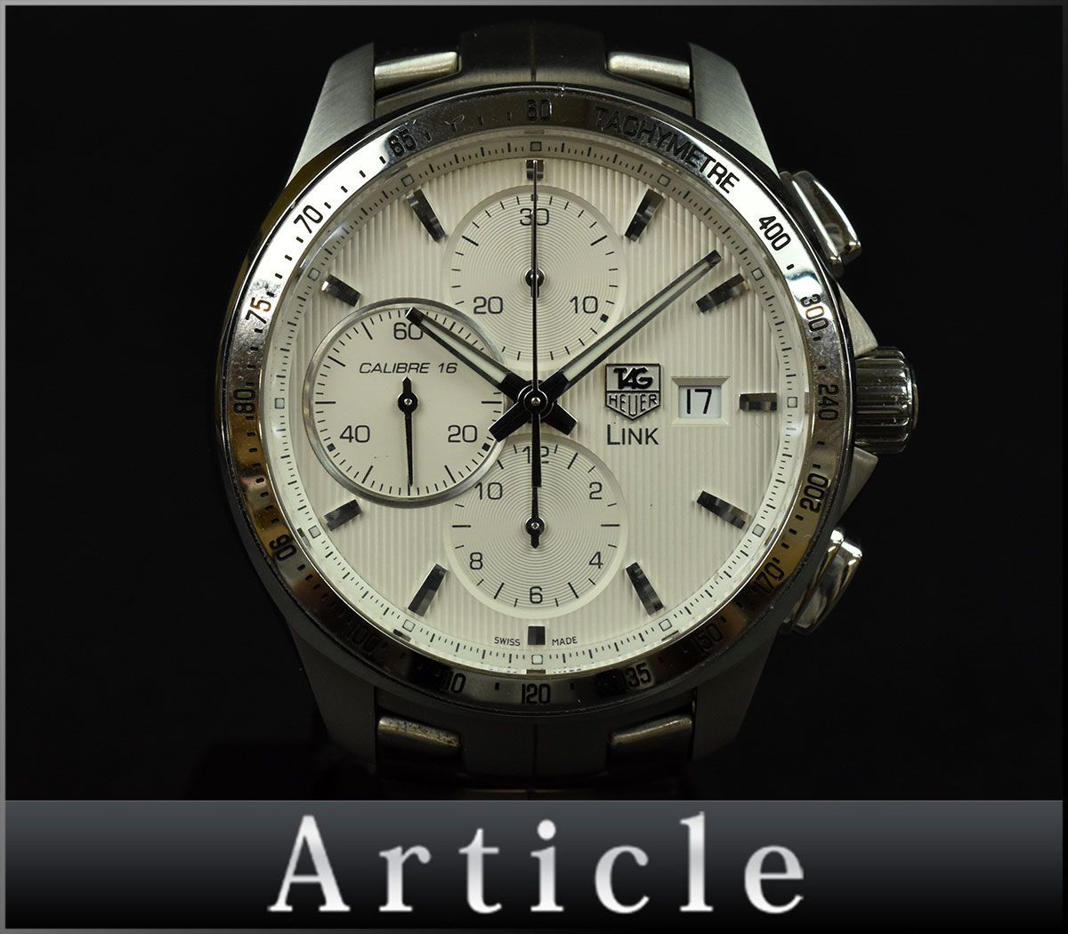 131468◇動作確認済 TAG Heuer タグホイヤー リンク キャリバー16