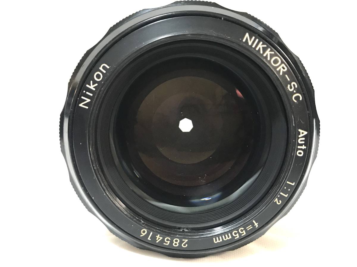 Nikon Nikomat EL NIKKOR-S・C Auto 1:1.2 f=55mm ニコン フィルム