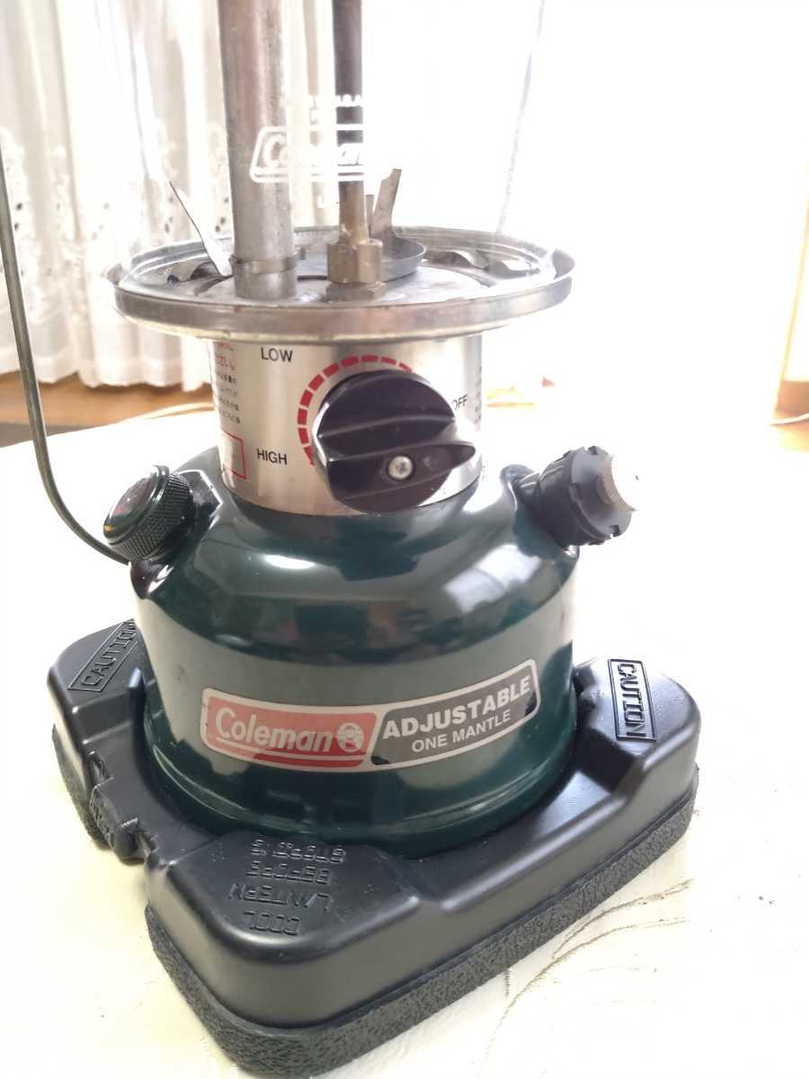 コールマン　Coleman ランタン　MADE IN USA Coleman コールマン ランタン スチールケース付き ヴィンテージ GAS