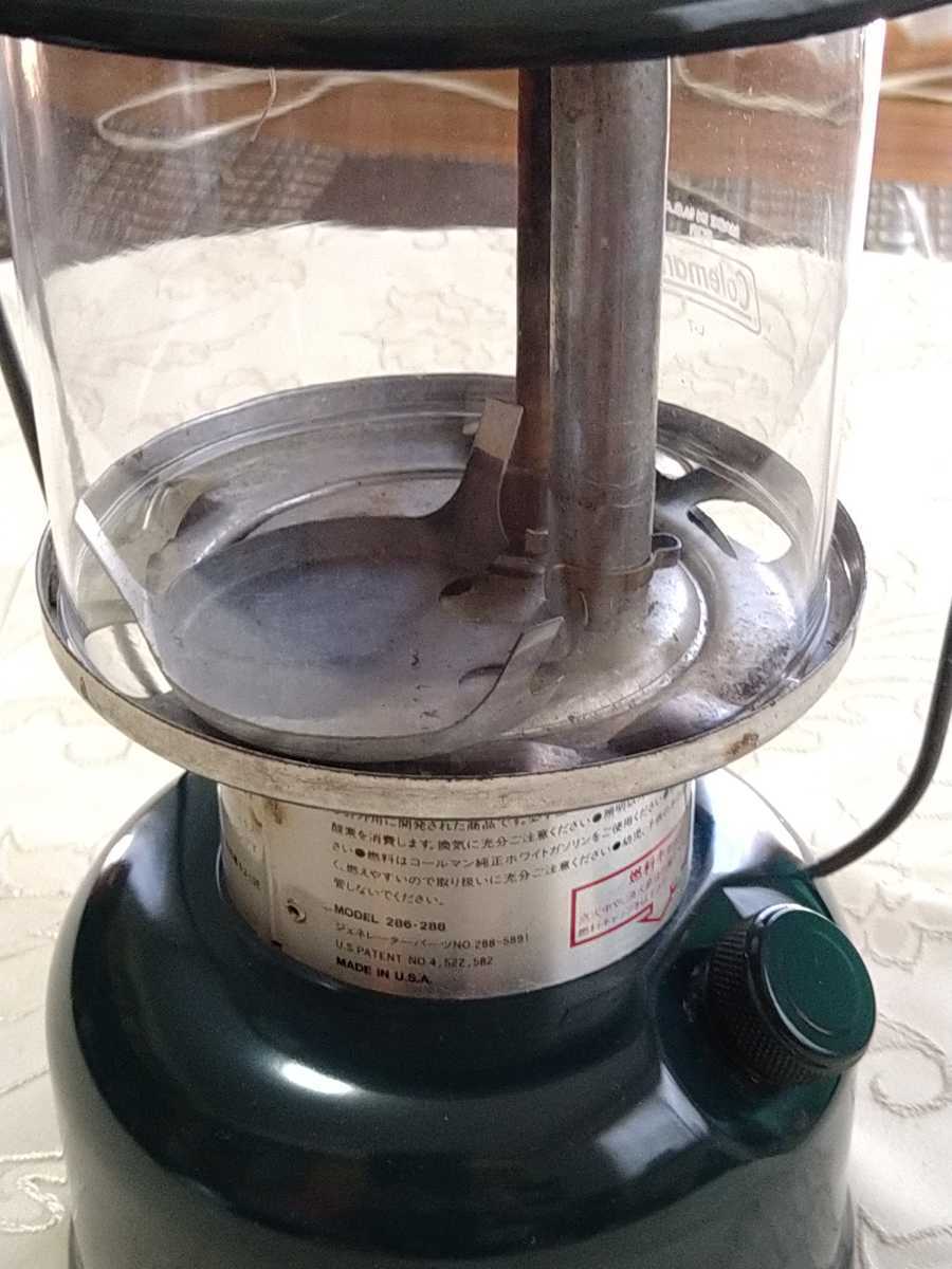 コールマン　Coleman ランタン　MADE IN USA Coleman コールマン ランタン スチールケース付き ヴィンテージ GAS
