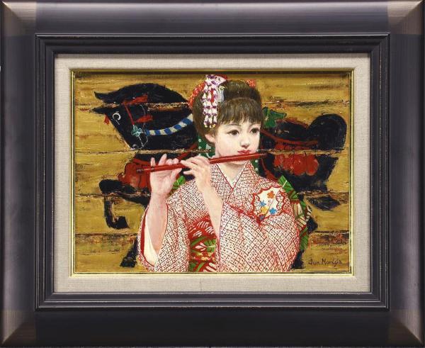 失楽の堕天使 遊戯王プレイマット― 浮世絵 真作WISH守屋順吉 河鍋