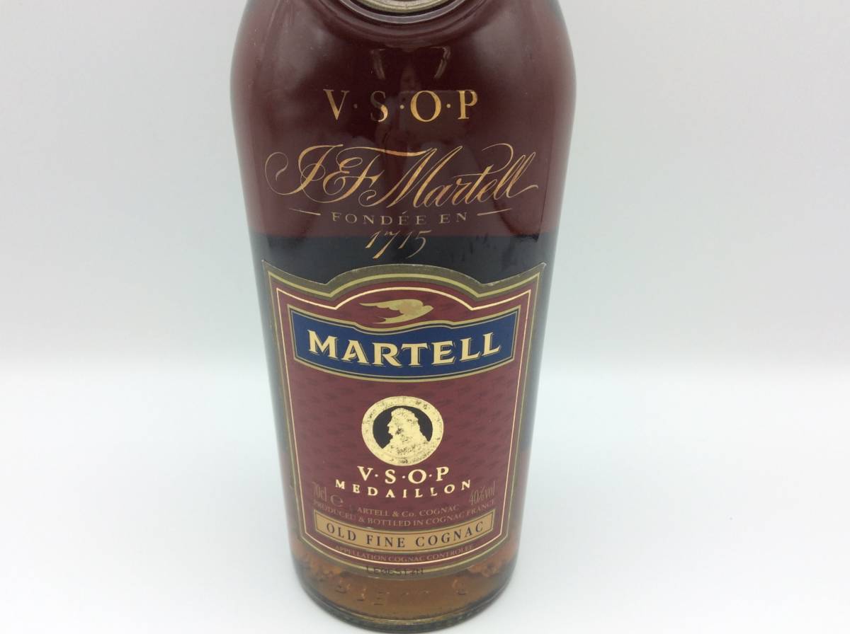 流通年代別 マーテルVSOPの見分け方 EE35△〈未開栓〉MARTELL マーテル