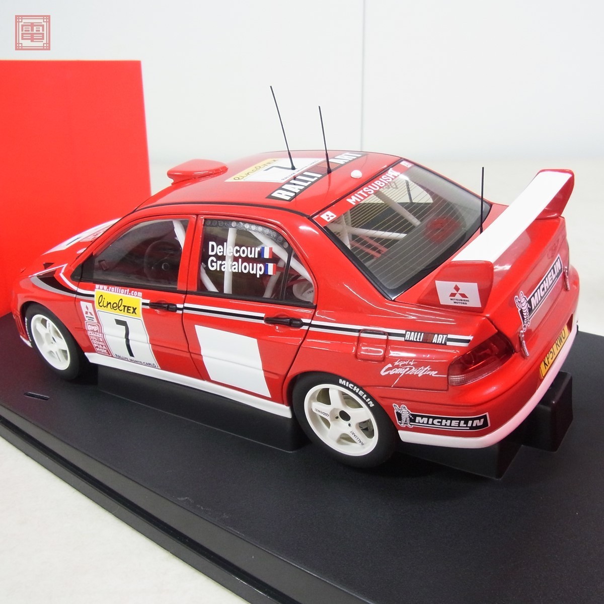 オートアート　ランサーエボリューション　VII　CT9A 1/18 　純正 おもちゃ オートアート ランサーエボリューション VII CT9A 1/18 純正