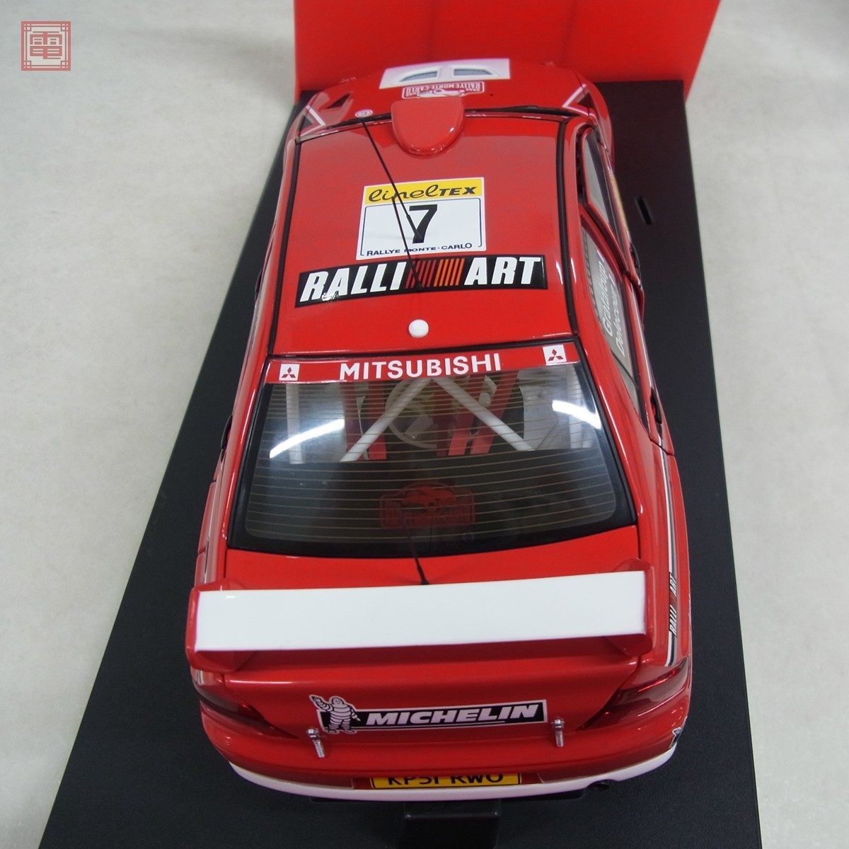おもちゃ オートアート ランサーエボリューション VII CT9A 1/18 純正