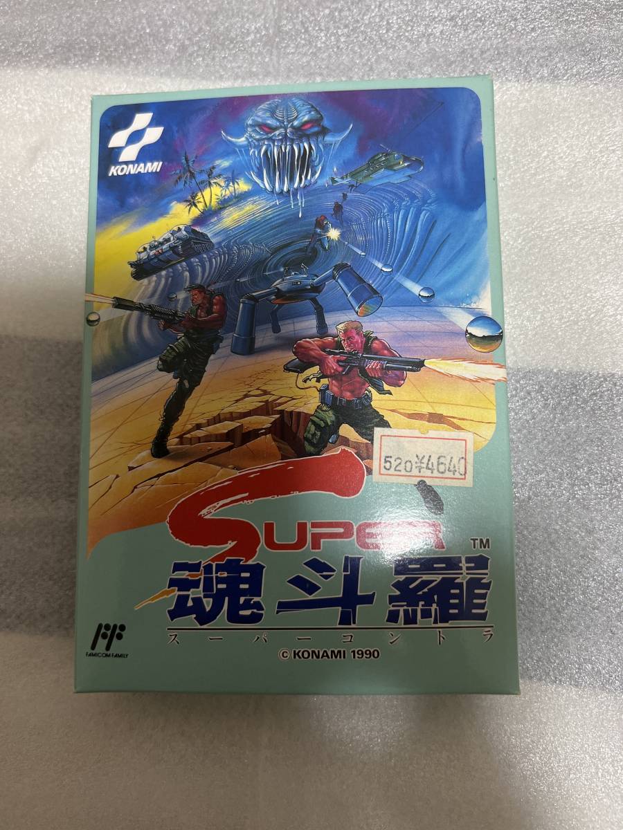 ほぼ未使用品】スーパーコントラ SUPER魂斗羅 ファミコンソフト ｜ゲーム