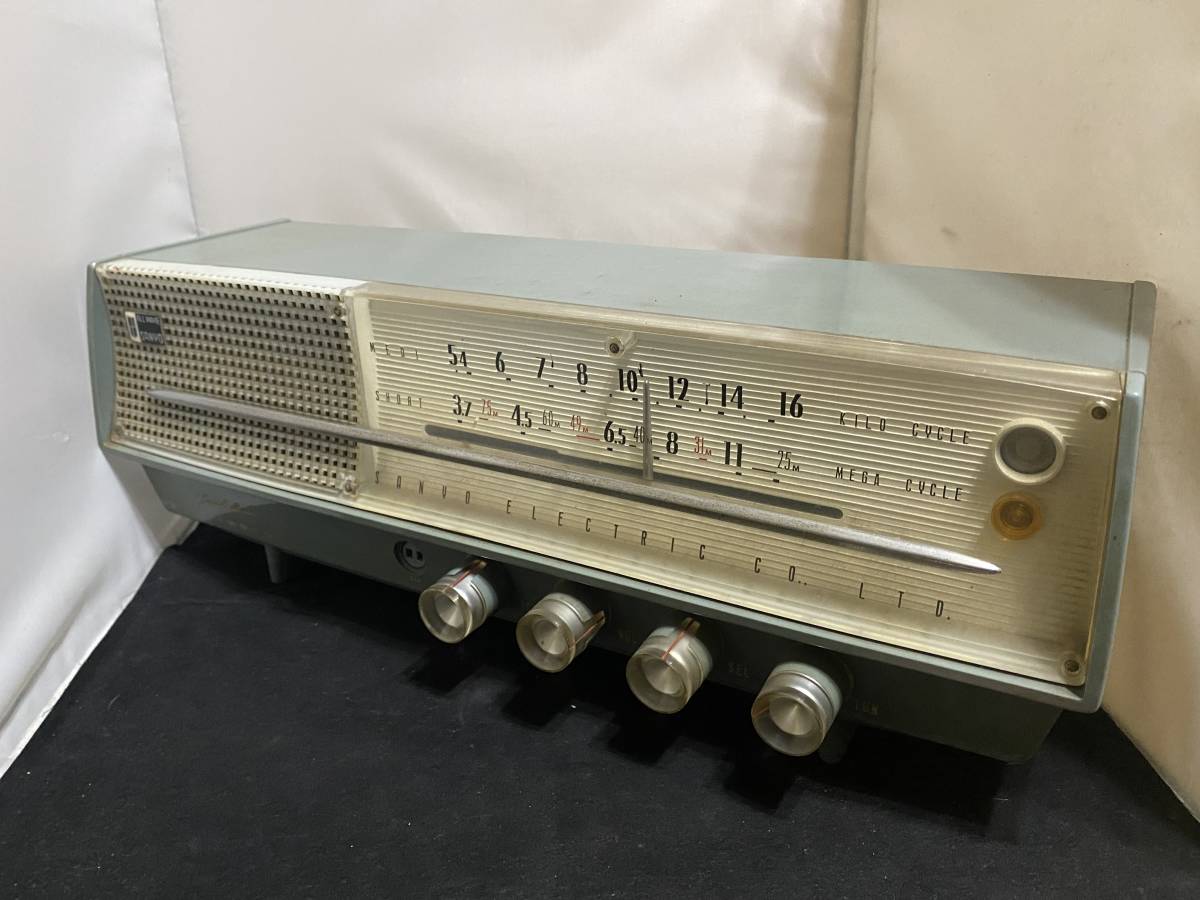 【セール，低価】 真空管ラジオ サンヨー SF-78 ビンテージ アンティークラジオ 箱付き ジャンク品(アンティーク)｜売買されたオークション情報、yahooの商品情報をアーカイブ公開 - オークファン アンティーク