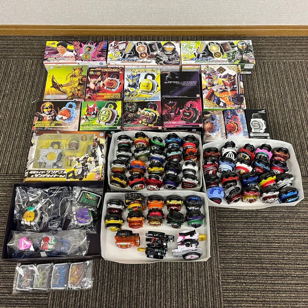 仮面ライダー鎧武 ガイム ロックシード 大量まとめ　522082201