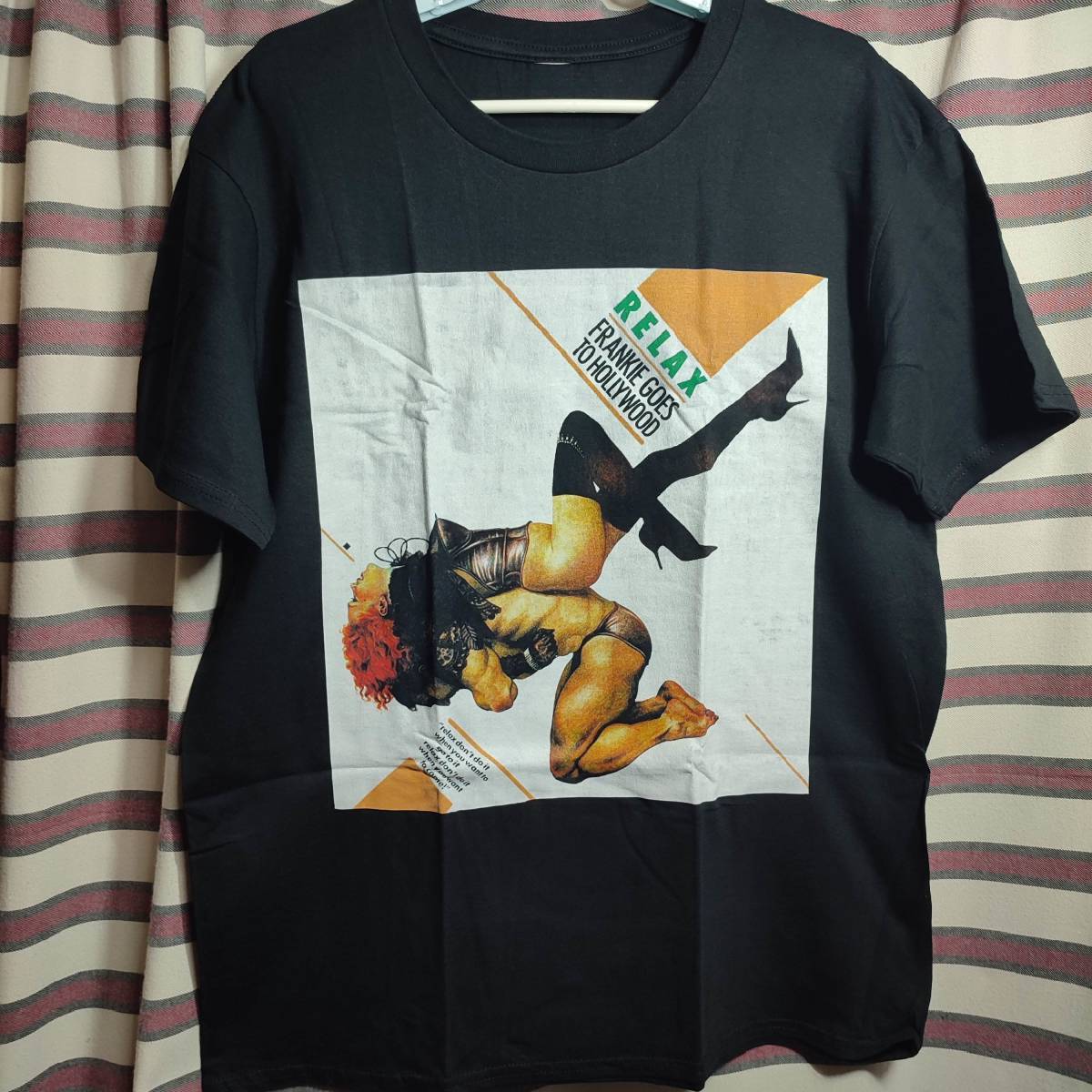 【人気SALE，セール】 フランキーゴーズトゥハリウッド Frankie Goes To Hollywood 全面BIGプリントTシャツ バンドTee 80's ビンテージ ヴィンテージ(Tシャツ)｜売買されたオークション情報、yahooの商品情報をアーカイブ Tシャツ