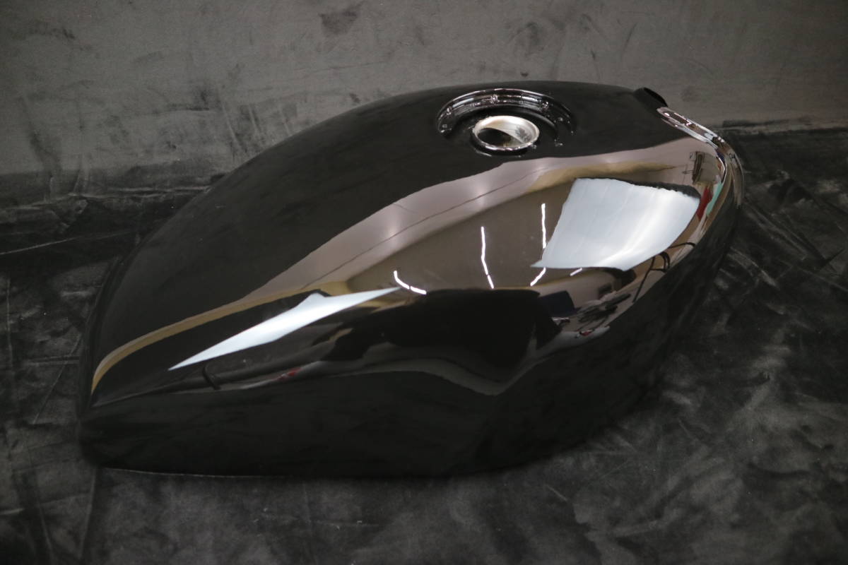 黒 ⁄ ガソリン タンク ゼファー400 ガソリンタンク : カスタム 