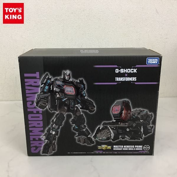【品質保証】 1円 タカラトミー トランスフォーマー G-SHOCK &times; TRANSFORMERS マスターネメシスプライム レゾナントモード with G-SHOCK DW-5600(フィギュア)｜売買されたオークション情報、yahooの商品情報をアー その他