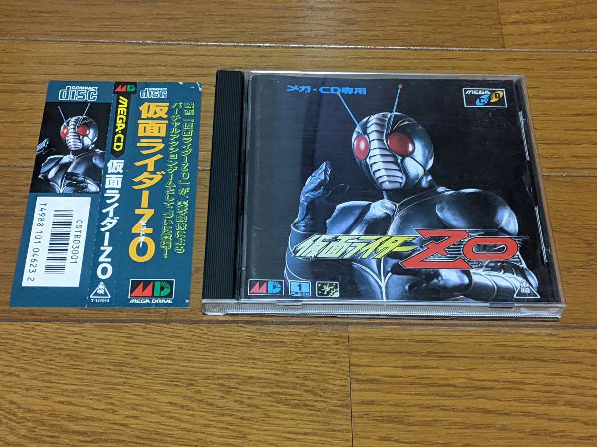 13-01] メガCD 仮面ライダーZO 帯付き セガ メガドライブ MD