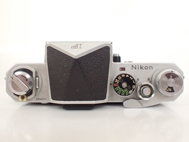 NIKON F アイレベル シルバー 中期型 ニコン フィルム一眼レフカメラ +