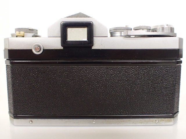 NIKON F アイレベル シルバー 中期型 ニコン フィルム一眼レフカメラ +