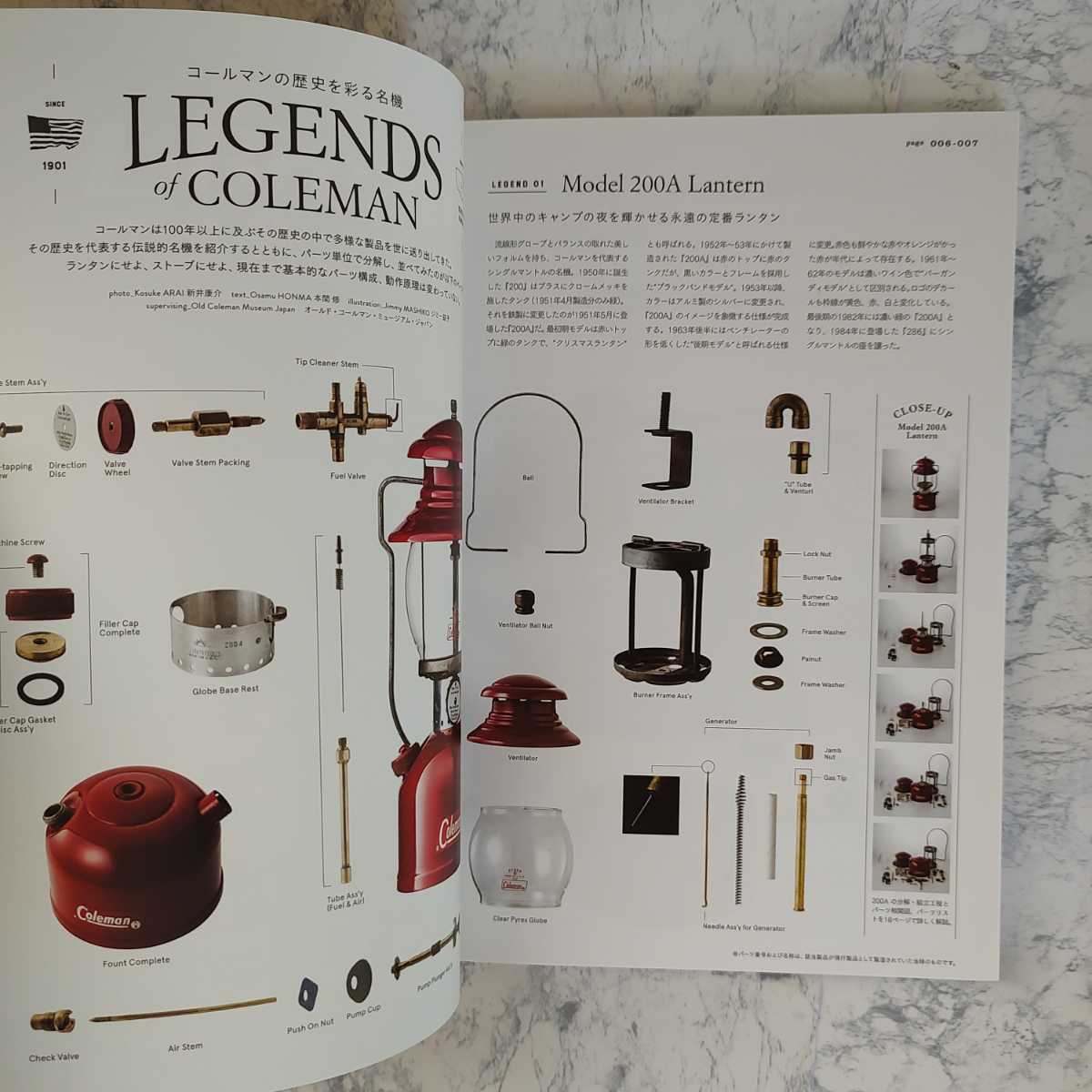 激レア ヴィンテージ コールマン ランタン ガイド本 新品 ヴィンテージ
