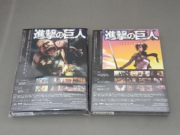 Blu-ray 帯あり [全9巻セット]初回版進撃の巨人 1～9(Blu-ray Disc) | 進撃の巨人 進撃の巨人Season１〈初回生産限定版〉全9巻セット 全9巻セット (初回生産限定盤) Season1 . BOX〈5枚組〉」 メルカリ - [初回特典:特典DISC「進撃の巨人