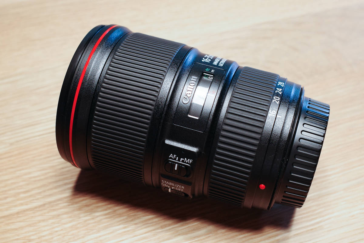 当店独占販売 キヤノン CANON EF 16-35mm F4L IS USM 美品 ワン