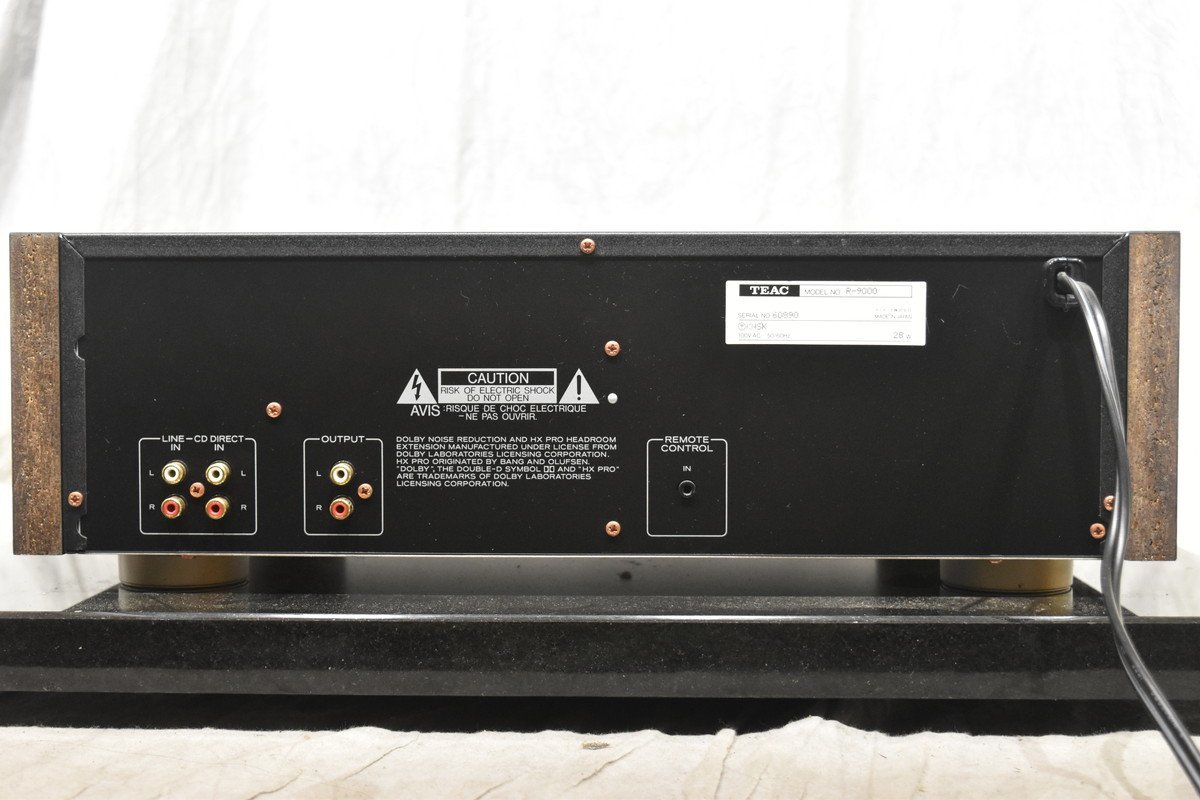 TEAC ティアック カセットデッキ R-9000【ジャンク品】