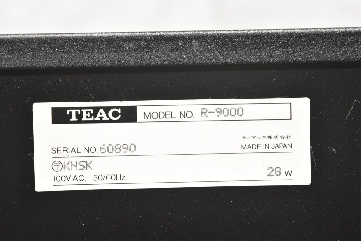 TEAC ティアック カセットデッキ R-9000【ジャンク品】