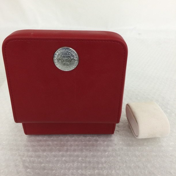 OMEGA オメガ 空箱 赤 純正 腕時計用 レッド ウォッチケース - 時計 