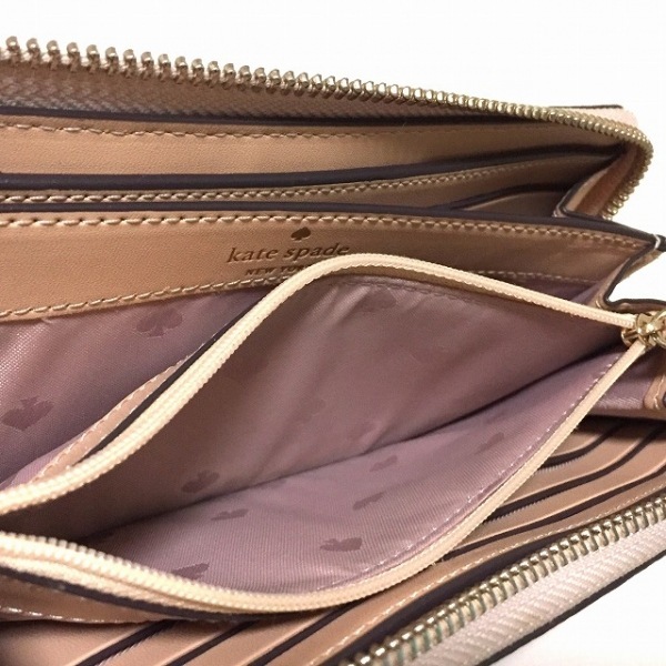ケイトスペード Kate spade 長財布 WLRU6045 - PVC(塩化ビニール