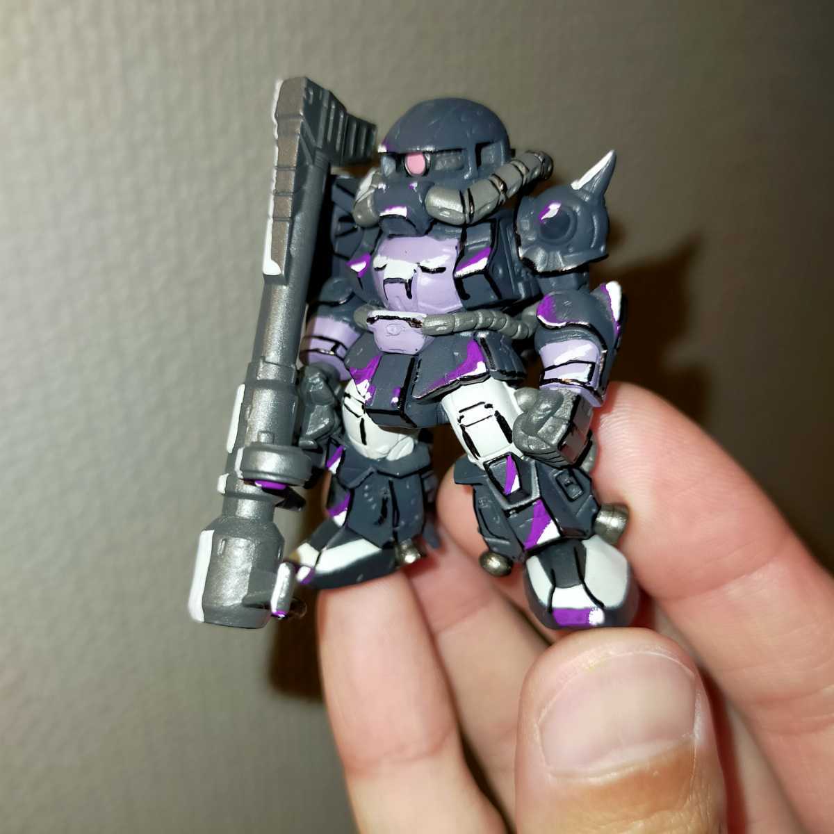 ガンダムコンバージ 高機動型ザク アニメ塗り イラスト風模型 2dgunpla 完成品 塗装済 リペイント 二次元 Gundam 完成品 売買されたオークション情報 Yahooの商品情報をアーカイブ公開 オークファン Aucfan Com