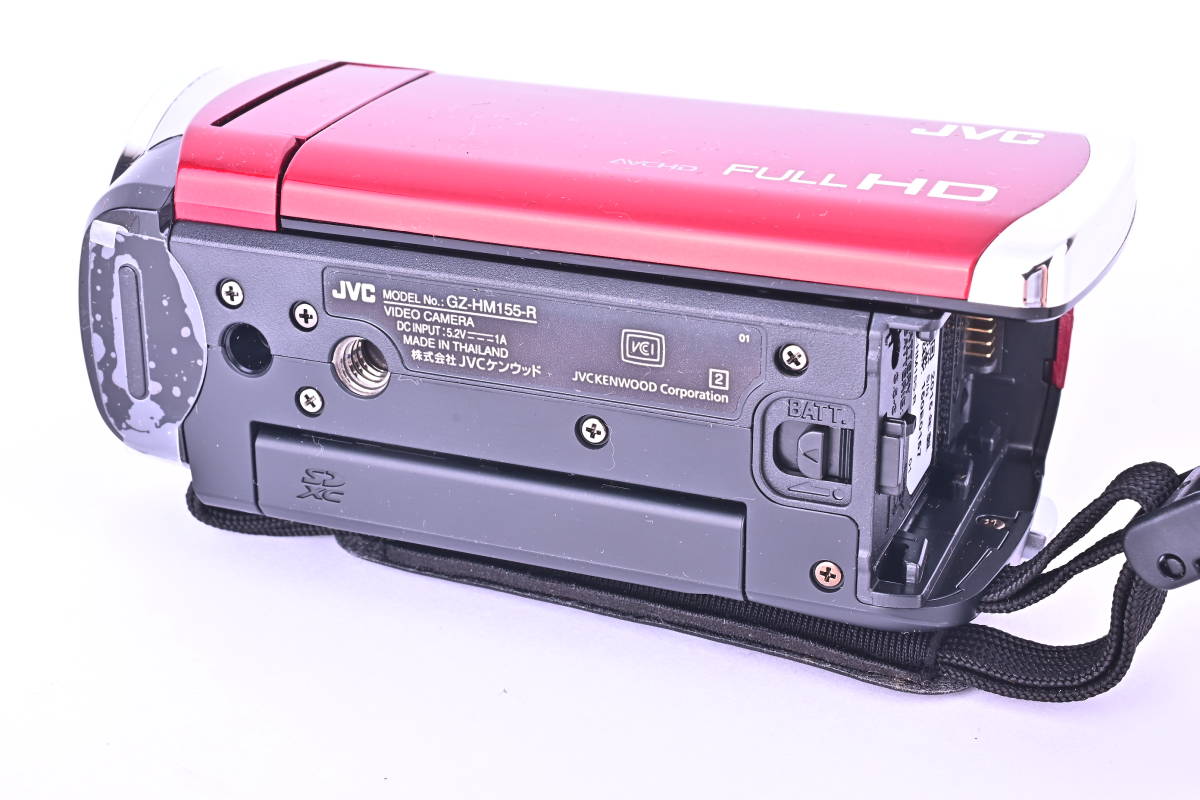 IN2-0848 JVC ビクター Everio GZ-HM155-R デジタルビデオカメラ