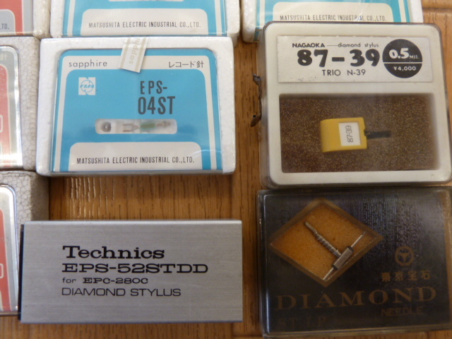 ☆テクニクス Technicsカートリッジ5個！及びレコード針16個セット