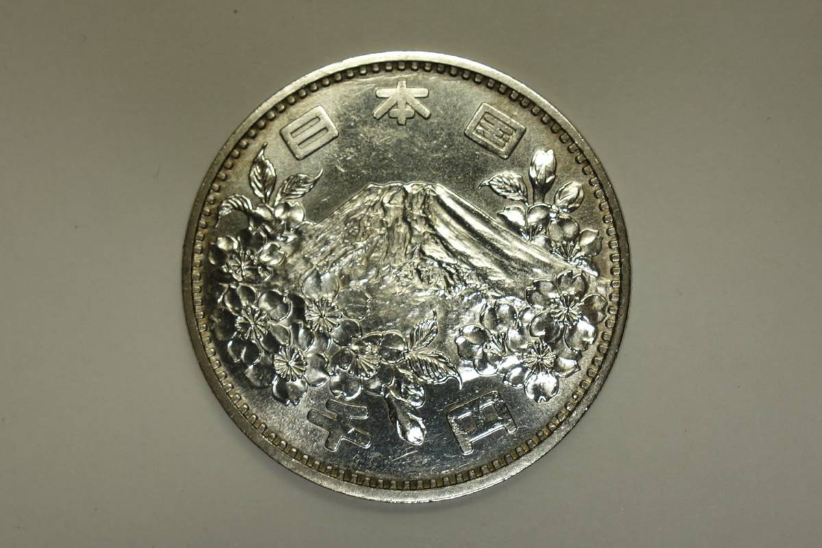 記念硬貨 1964年 東京オリンピック 昭和39年 1000円硬貨6枚 古銭 銀貨