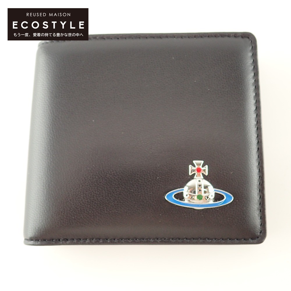 低価，新作登場 Vivienne Westwood ヴィヴィアンウエストウッド 51010009-42105 2022SS EMMA 二つ折り財布 小銭入れあり ブラック(財布)｜売買されたオークション情報、yahooの商品情報をアーカイブ公開 - オークファン 服飾小物