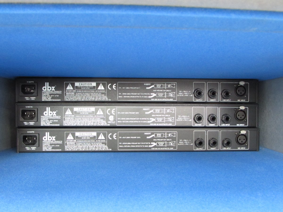 dbx おさまっ 286s マイクプリアンプ/プロセッサー