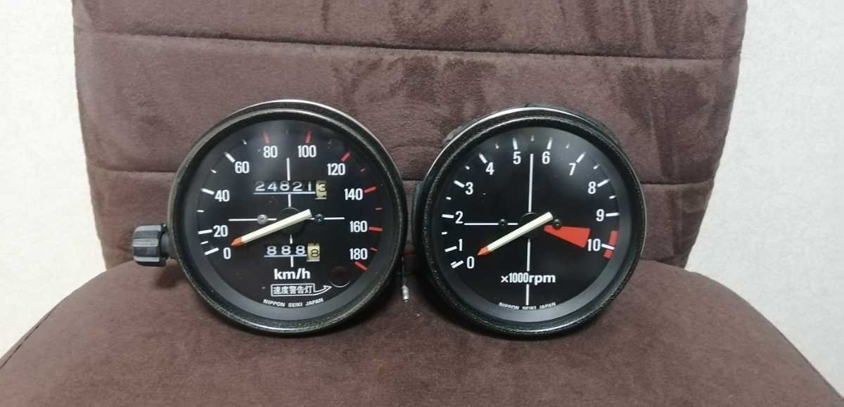 CB750Fタコメーター美品 CB750F スピードメーター タコメーター