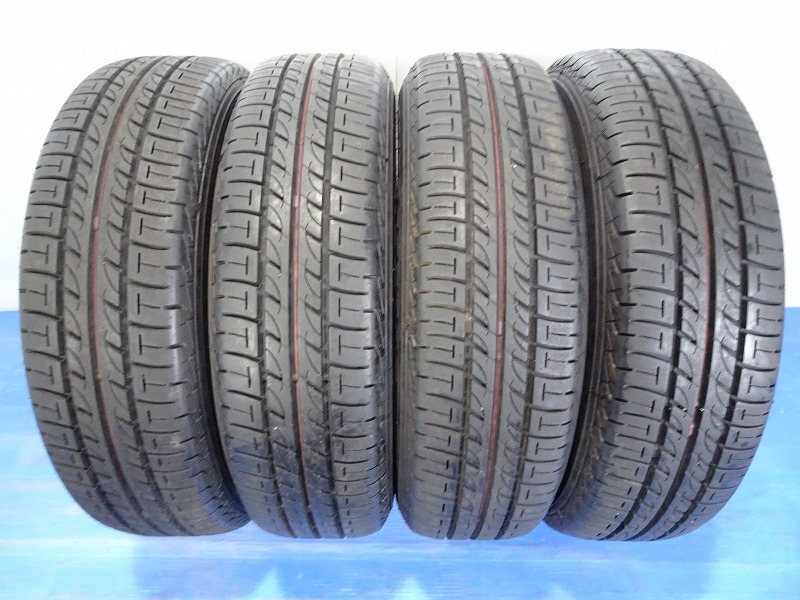 【福島発】155/70R12 73S★8.5分山 ブリヂストン SNEAKER SNK2 2019年製 4本 ノーマル【送料無料】FUK-C7928★夏