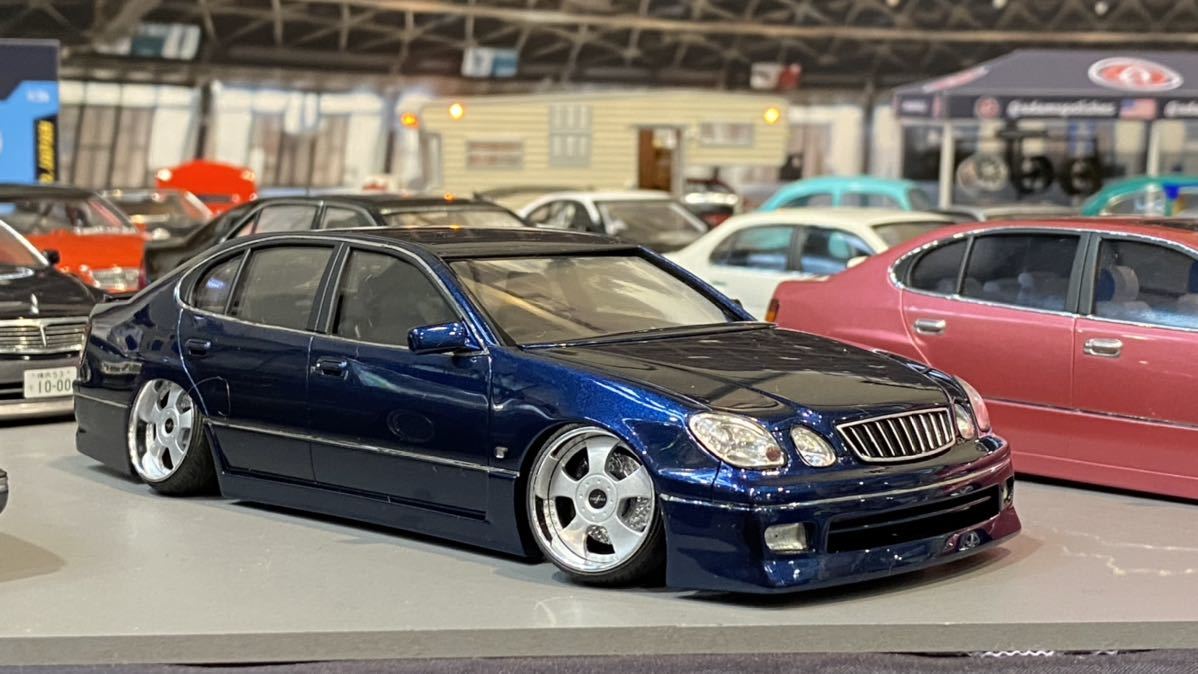 大得価，豊富な 1/24 アオシマ JZS161 アリスト 完成品 VIP FABULOUS(完成品)｜売買されたオークション情報、yahooの商品情報をアーカイブ公開 - オークファン 完成品