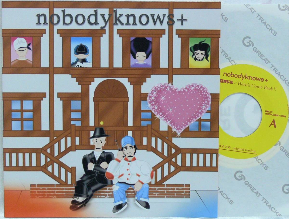  品 nobodyknows+ / ココロオドル アナログレコード 7 NARUTO / Hero's Come Back(ラップ、ヒップホップ)｜売買されたオークション情報、yahooの商品情報をアーカイブ公開 - オークファン ラップ、ヒップホップ