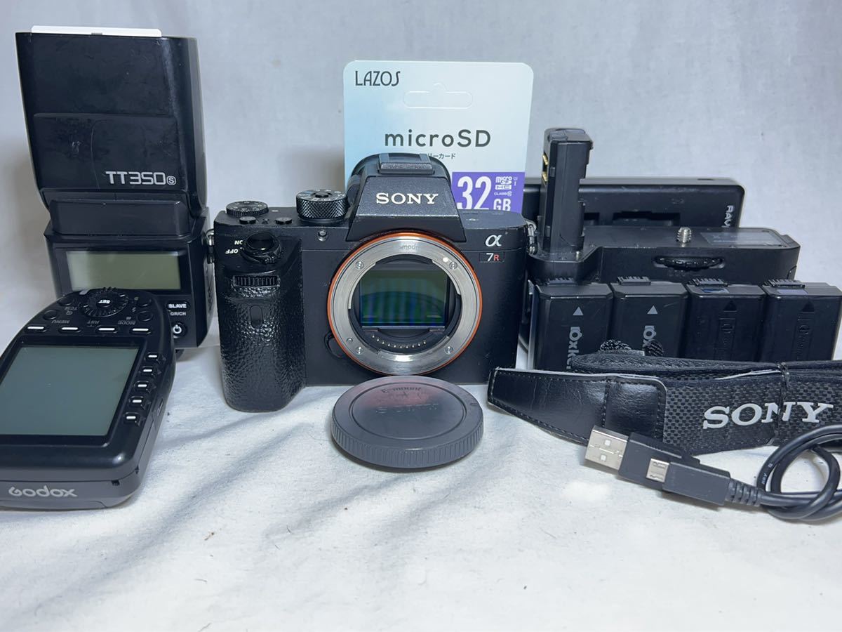 SONY α7RII 本体 バッテリーグリップ レンズセット SONY ソニー α7RII ILCE-7RM2 バッテリーグリップ 予備バッテリー 32GB