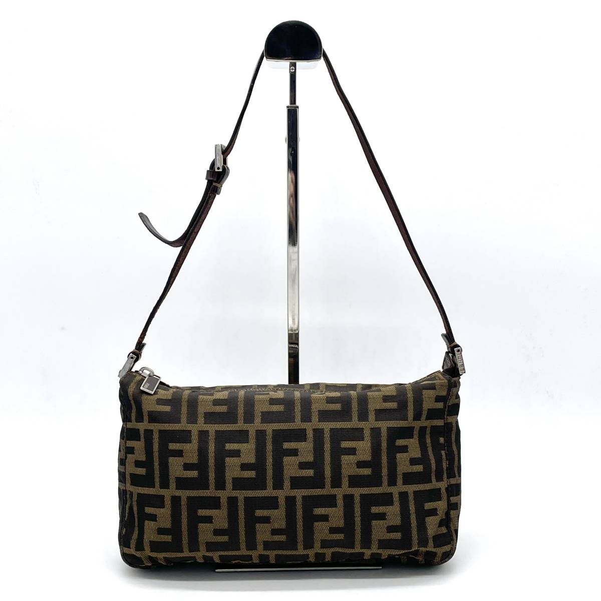 1円 FENDI フェンディ ズッカ柄 ズッカ ショルダーポーチ アクセサリー 