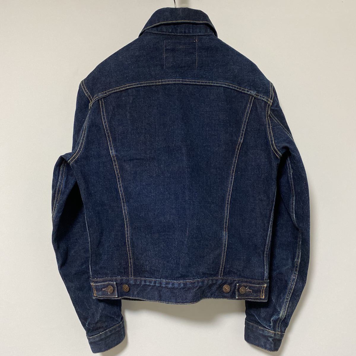 0 3rd デニムジャケット オリゾンティ ドゥニーム denime  セルビッチ ブランクタブ 初期 Gジャン DENIME 美品 オリゾンティ期 - type-3rd