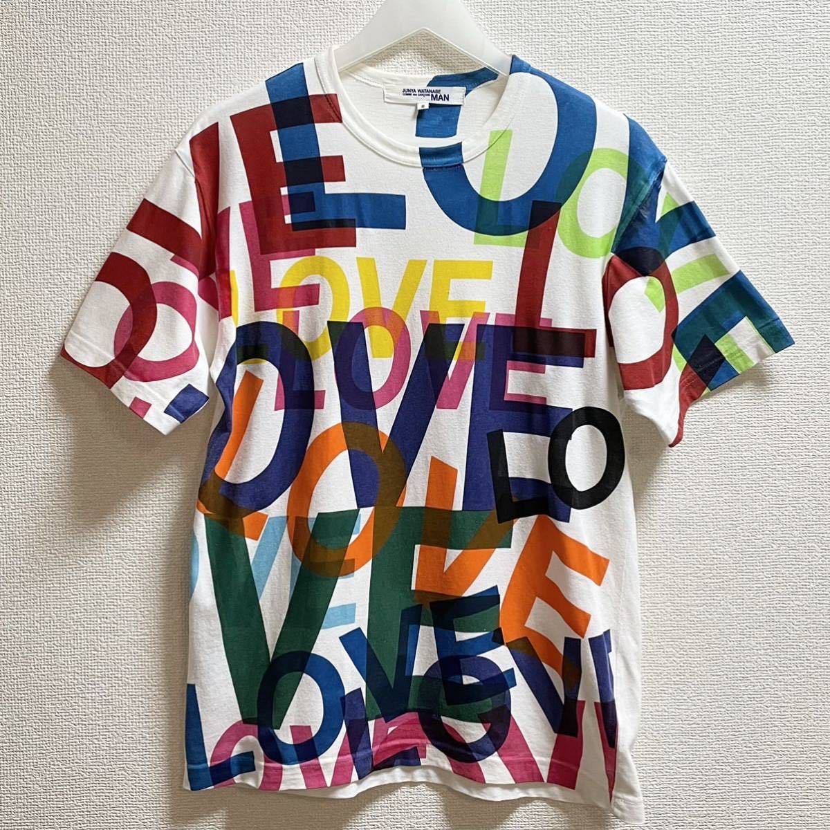 2002SS JUNYA WATANABE MAN 初期 メッセージ Tシャツ comme des 