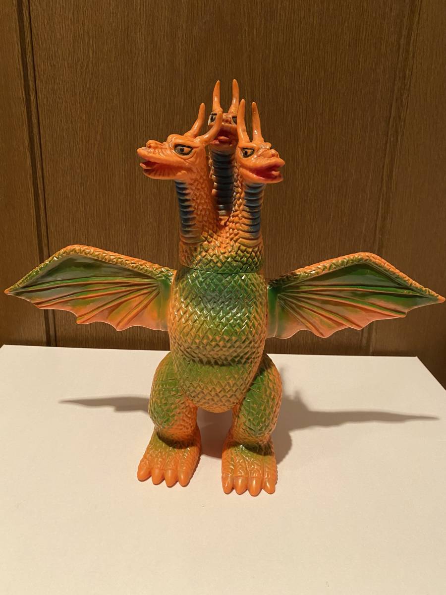 マルサン キングギドラ ソフビ 0 クリア黄色 赤⁄ゴジラ⁄ソフビ Yahoo