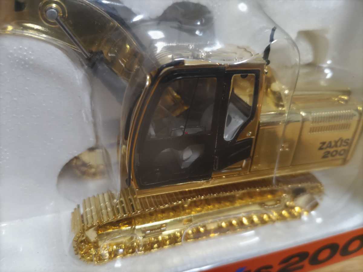 新品 日立 HITACHI ショベルカー ZAXIS200 ゴールドメッキ ユンボ 