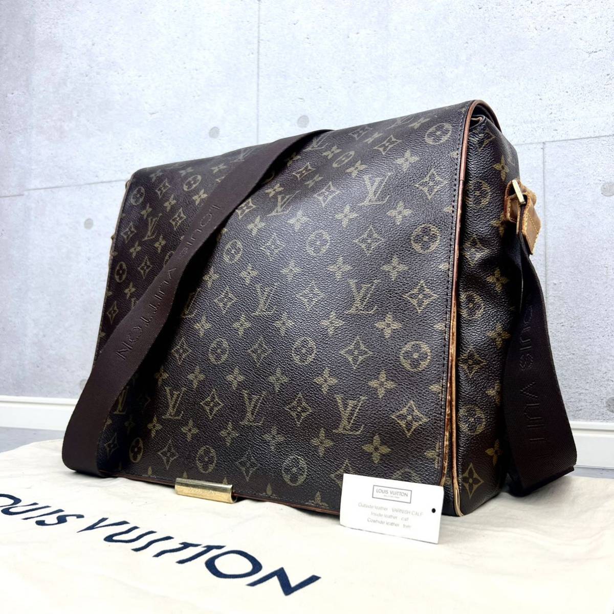 1円～【幻の逸品】美品 LOUIS VUITTON ルイヴィトン アベス ショルダー 