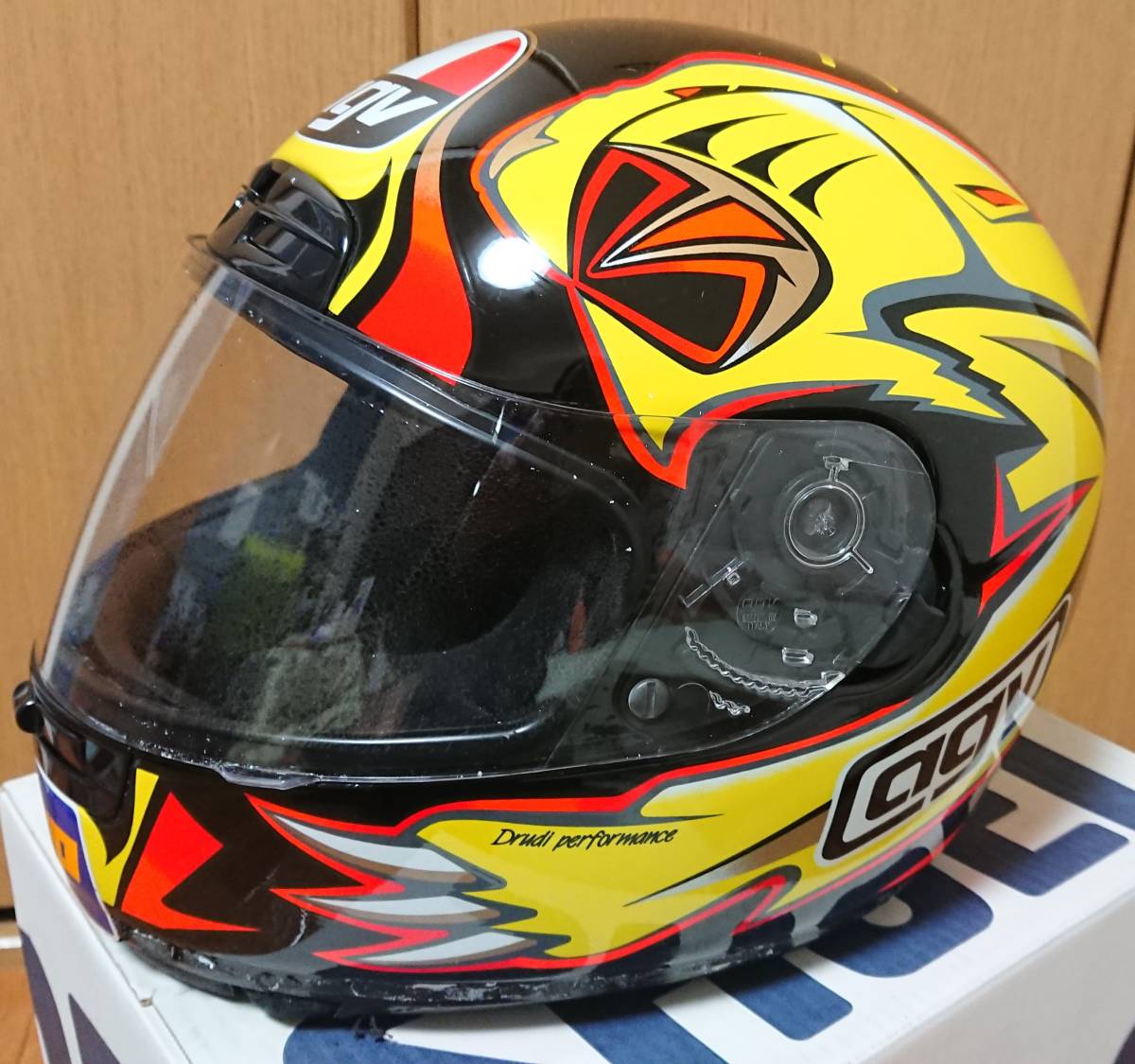 D-10 SHOEI 60's ハーフヘルメット | METALFLAKE ビンテージヘルメット