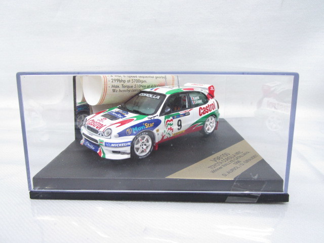Toyota Corolla WRC #6 Tour De Corse 1998 Auriol Giraulet Vitesse
