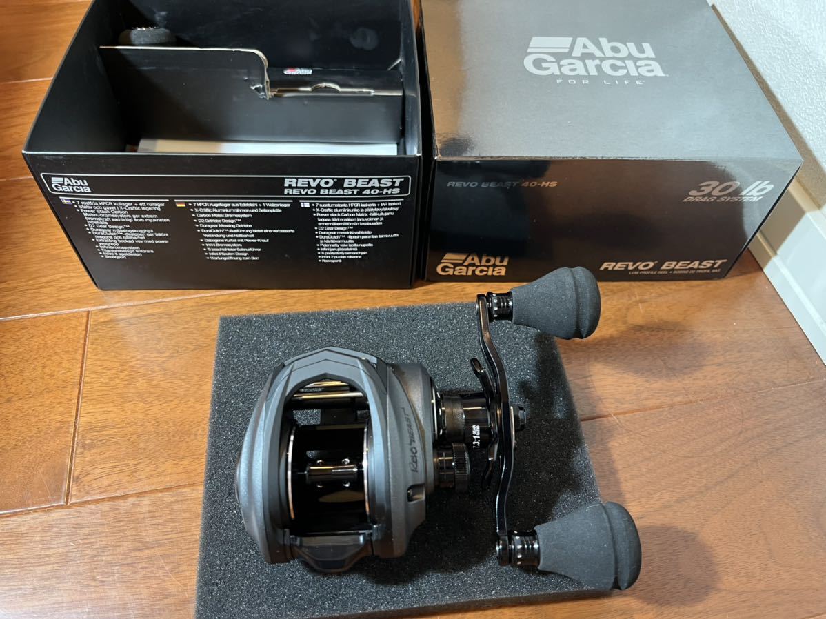 ☆アブガルシア ☆レボ ビースト☆40-HS☆即決 REVO 0 アブ BEAST 2026