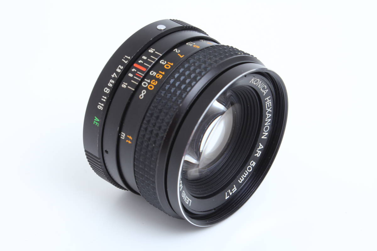 AR 50mm Lens Konica Hexanon f1.7 - Review F1.7 HEXANON KONICA AR