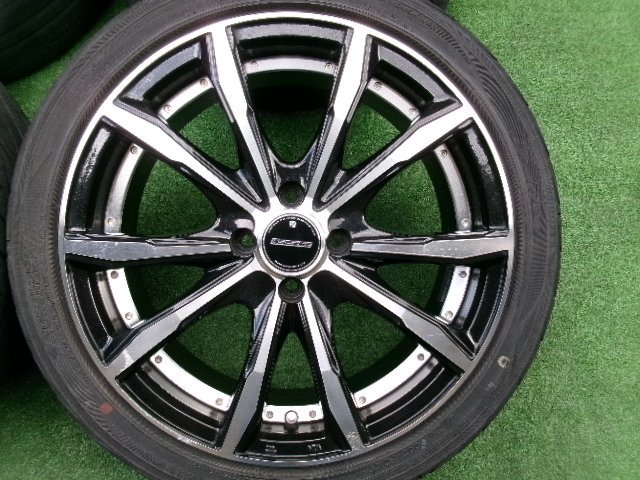 LEGZAS レグザス フォーベックス ホイール 4本SET 4H-100 17インチ 6.5 