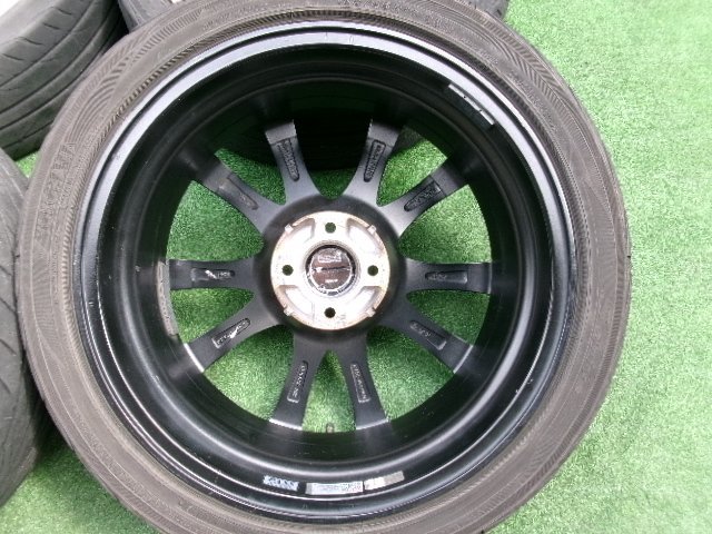 LEGZAS レグザス フォーベックス ホイール 4本SET 4H-100 17インチ 6.5 