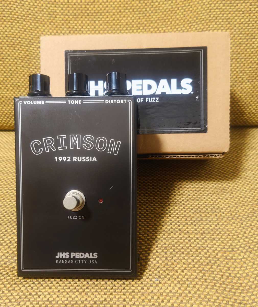 JHS PEDALS LEGENDS OF FUZZ CRIMSON Red army big muff JHS