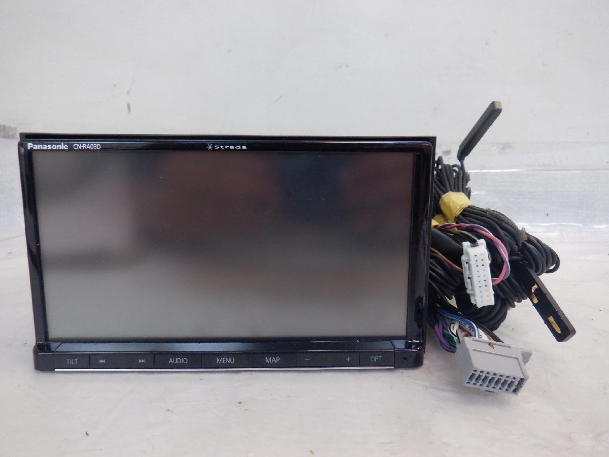 Panasonic ナビ CN-RX02D ジャンク panasonic/CN-RS02D 地図データー